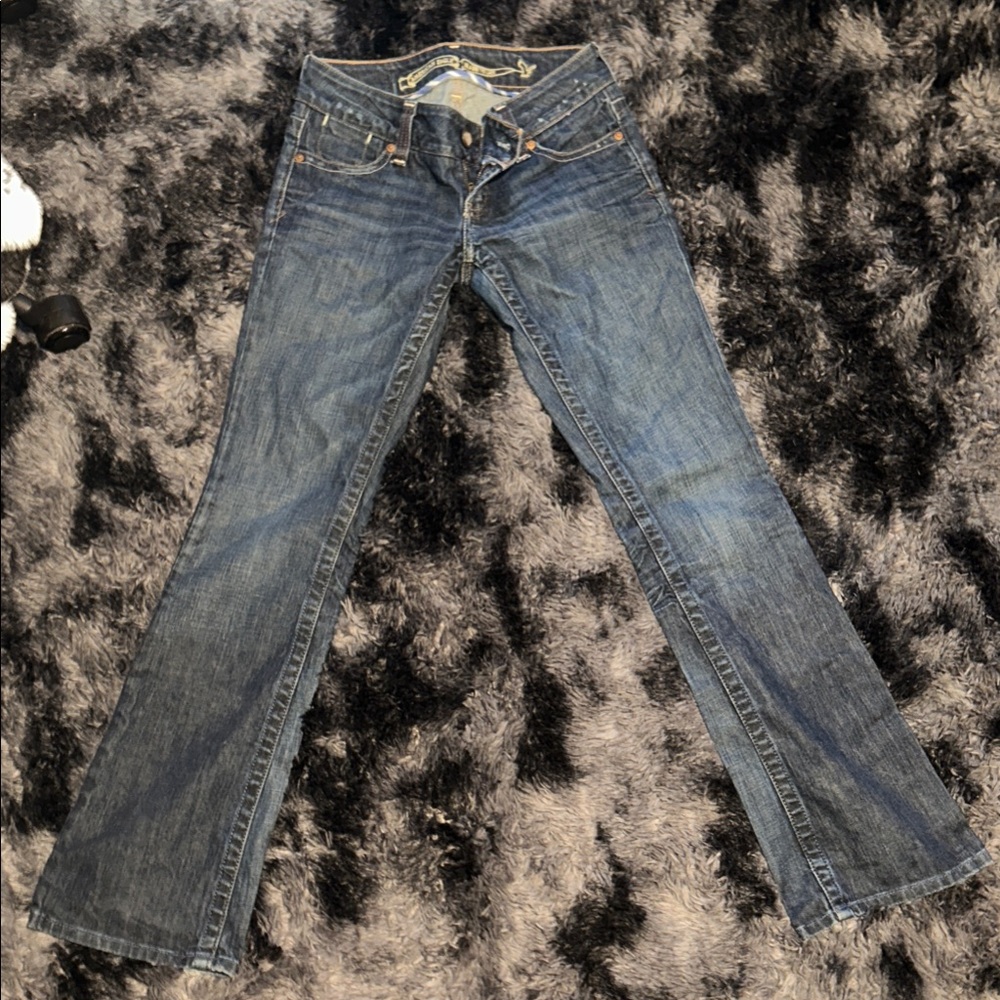 American Eagle Outfitters Blue Boot Cut Jeans